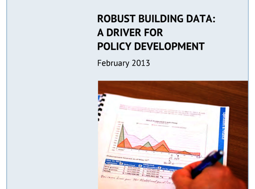 Robust Building Data: A Driver For Policy Development - Copenhagen ...