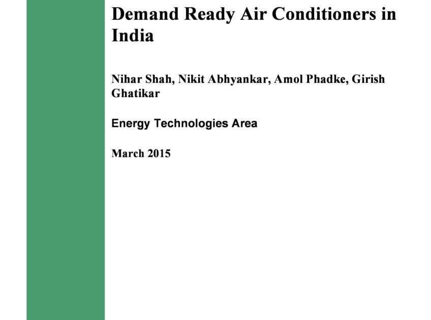 Considerations in Standardization for Demand Ready Air Conditioners in