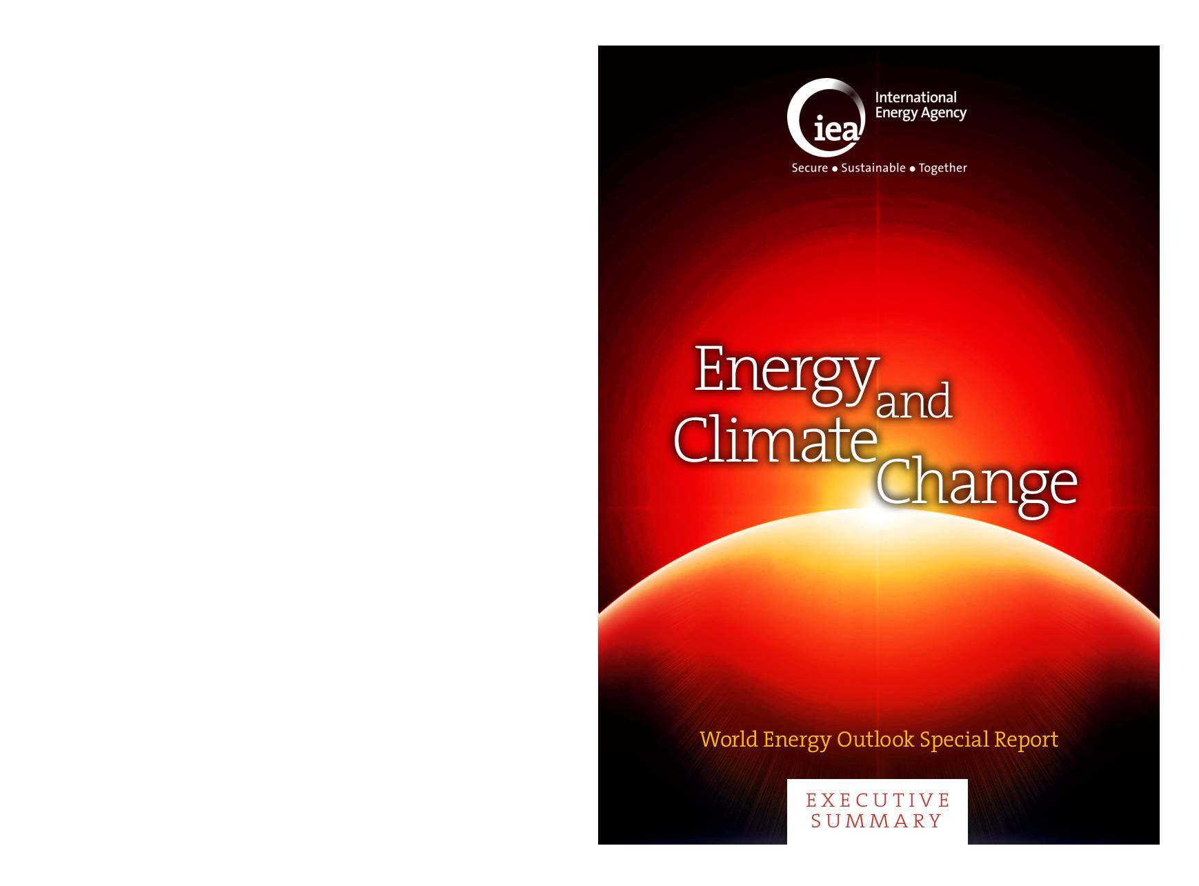 World Energy Outlook Special Report 2015 Energy And Climate Change 