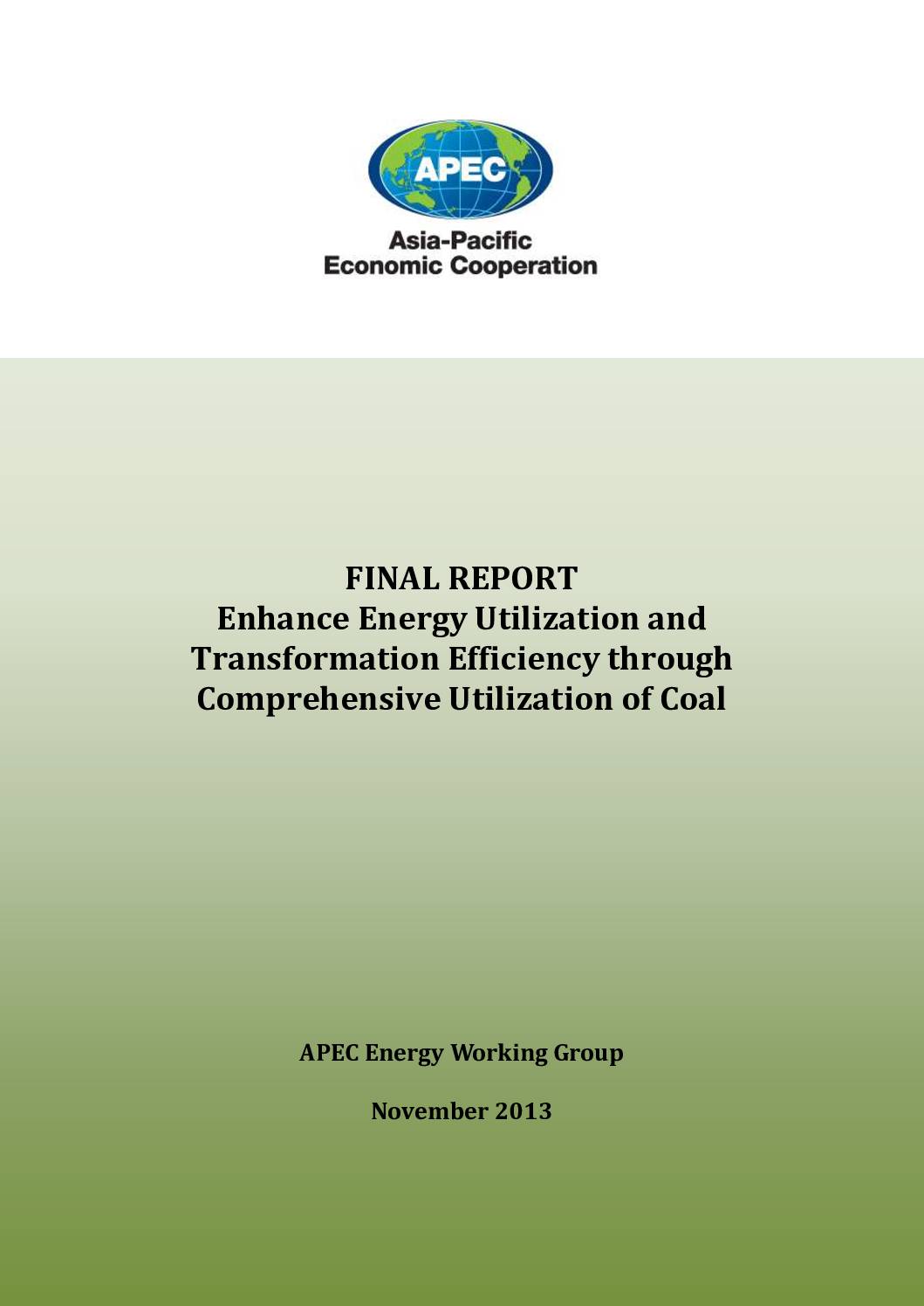 Enhance Energy Utilization and Transformation Efficiency through Comprehensive Utilization of Coal