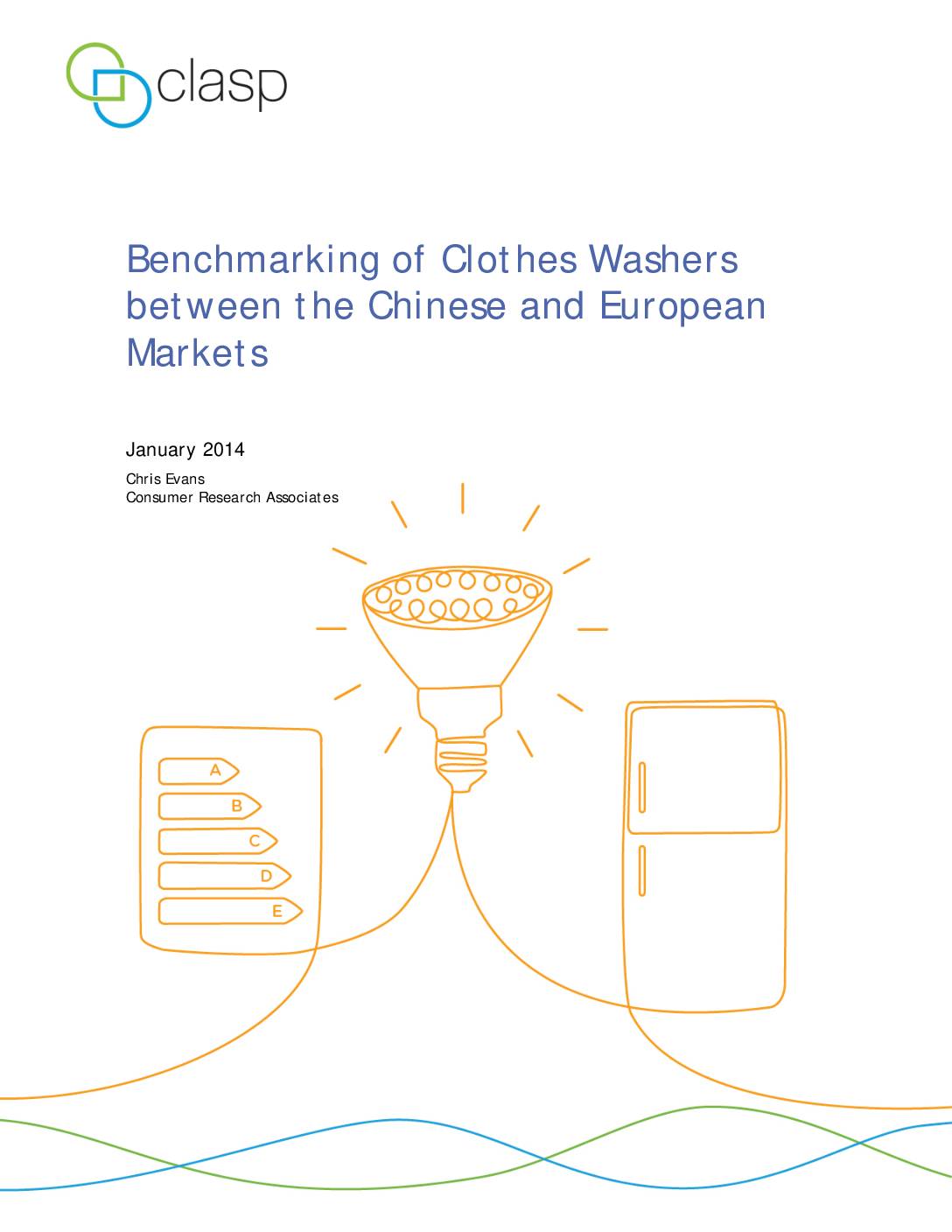 Benchmarking of Clothes Washers between the Chinese and European Markets