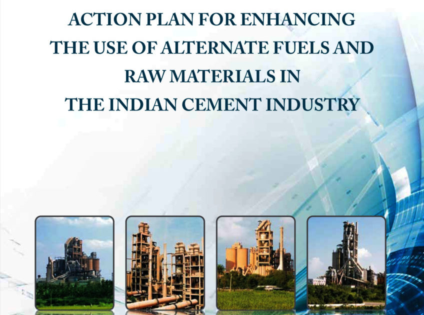 Action plan for enhancing the use of alternate fuels and raw materials
