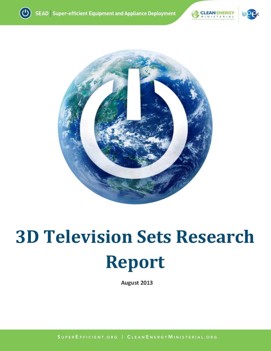 3D Television Sets Research Report