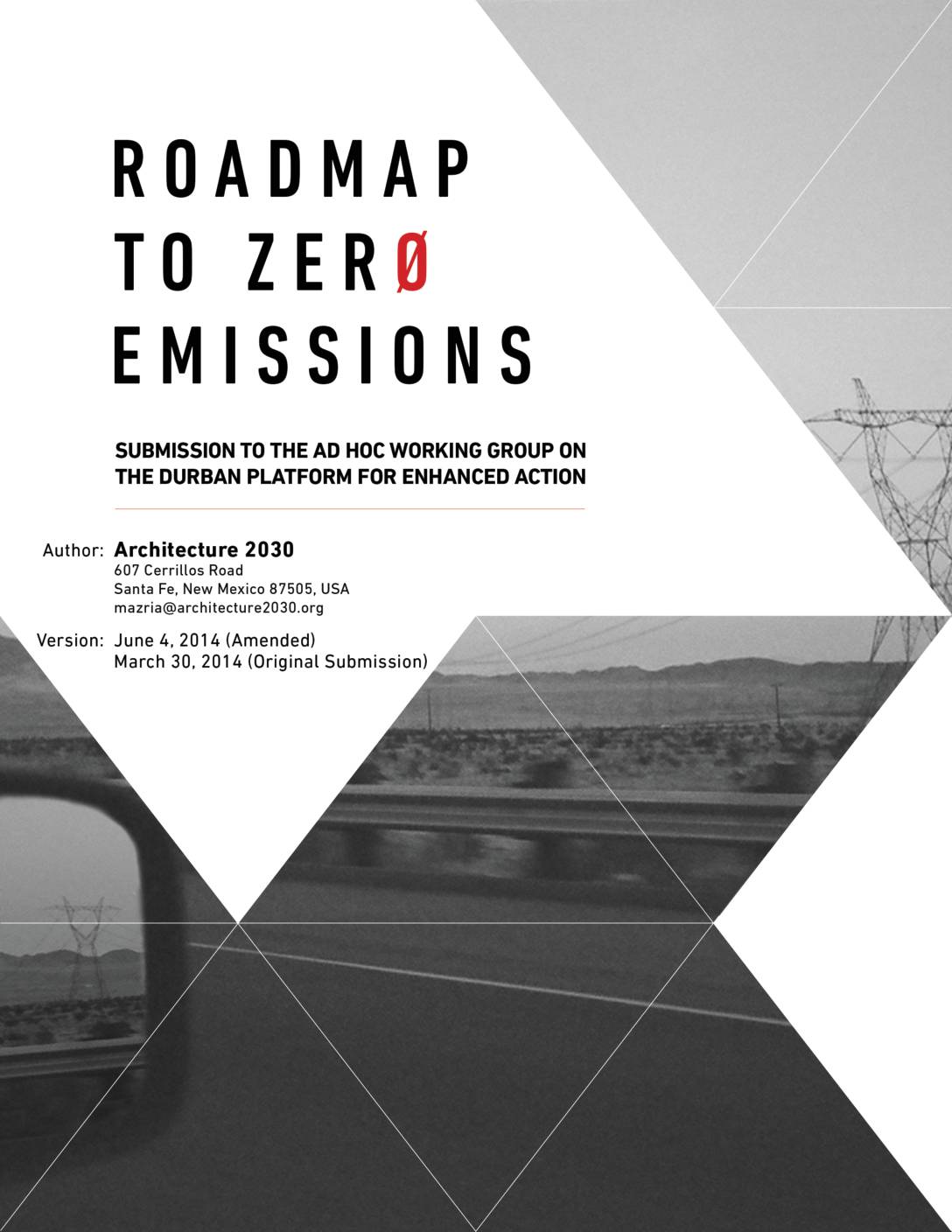 Roadmap to Zero Emissions
