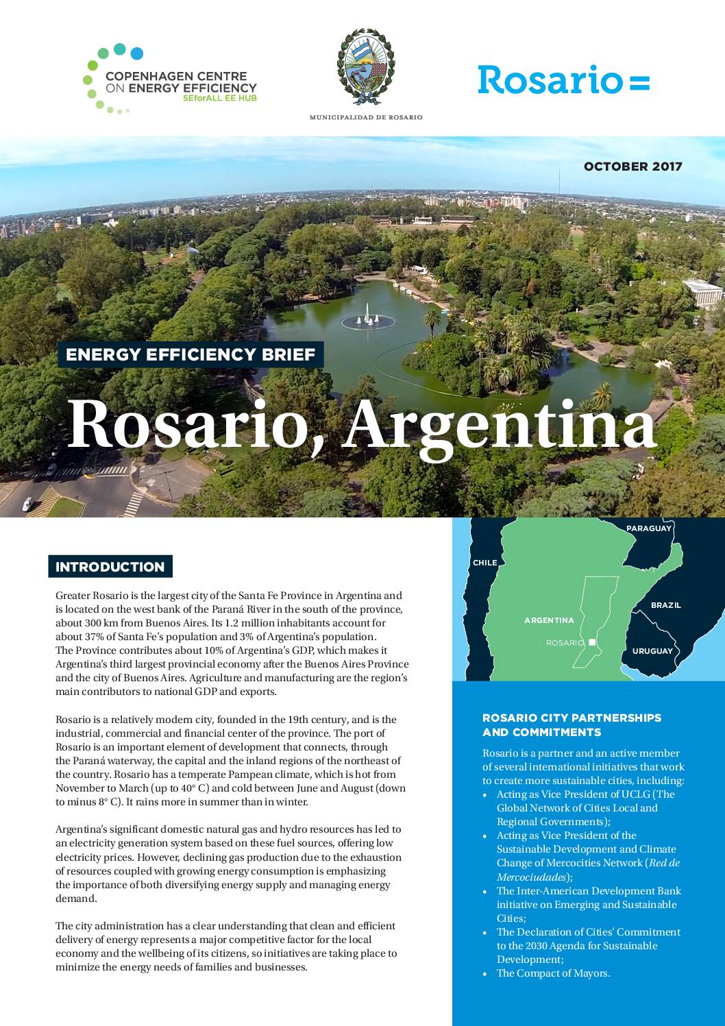 Energy Efficiency Brief, Rosario-Argentina