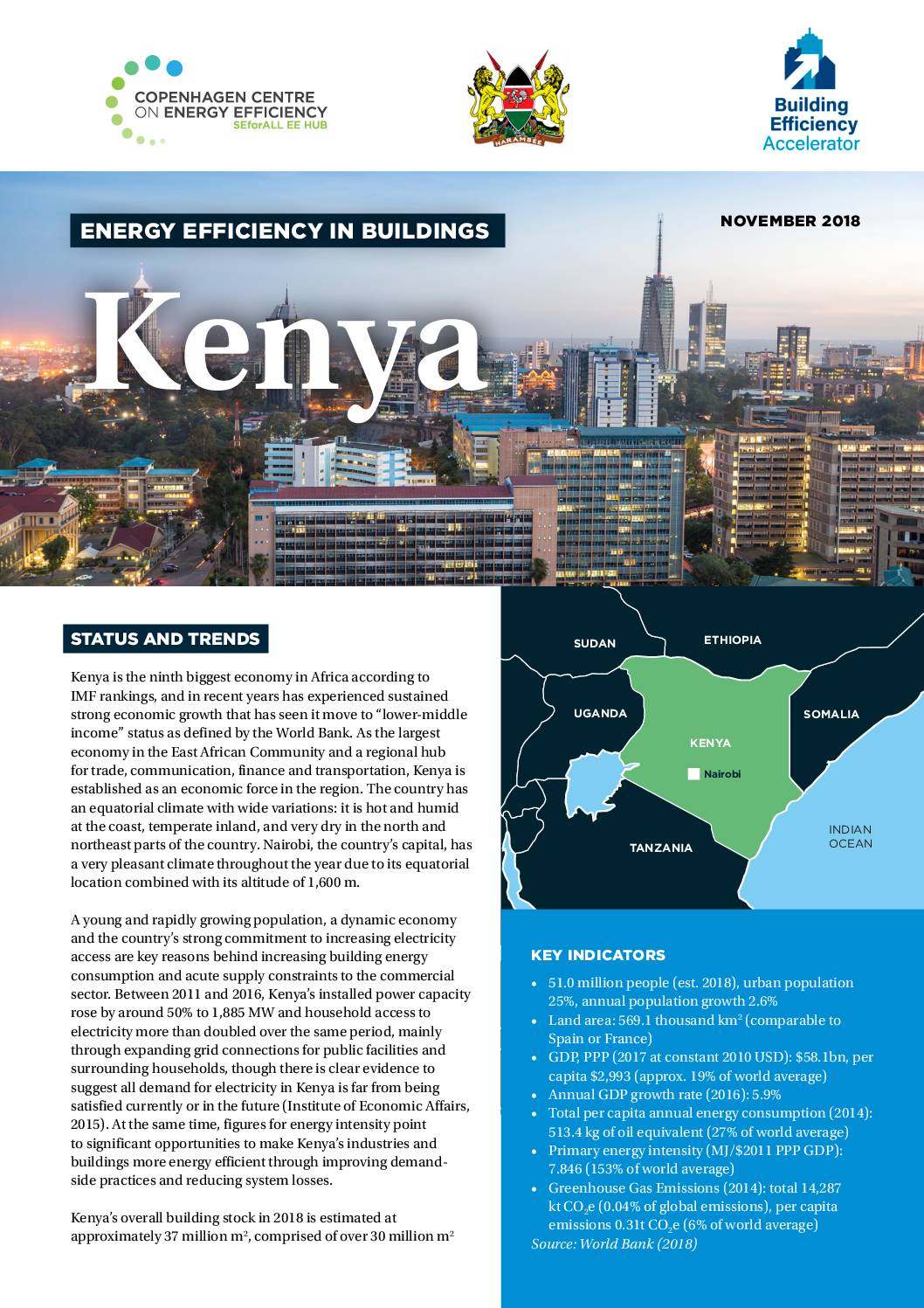 Energy Efficiency in Buildings; Kenya