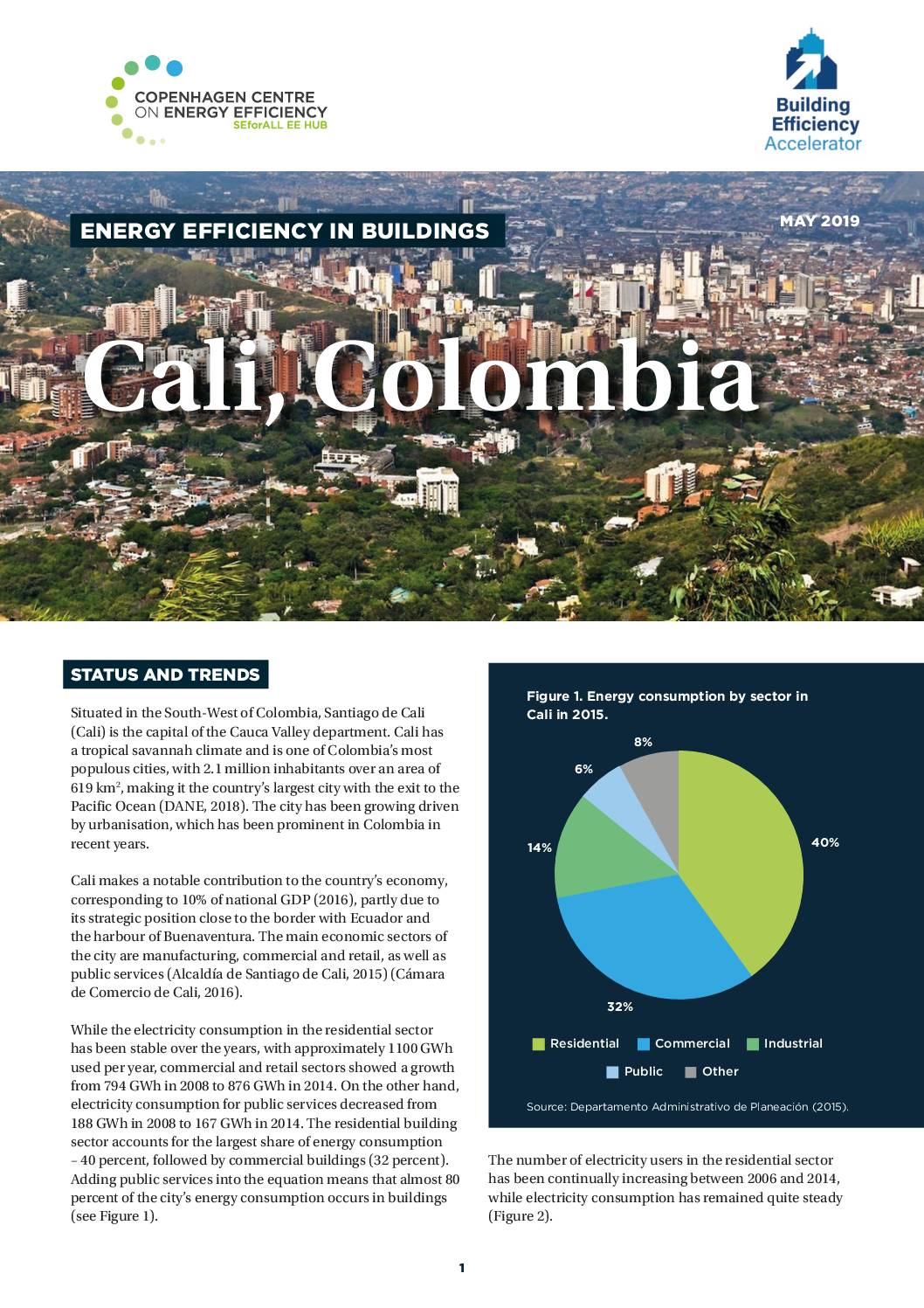 Energy Efficiency in Buildings: Cali, Colombia