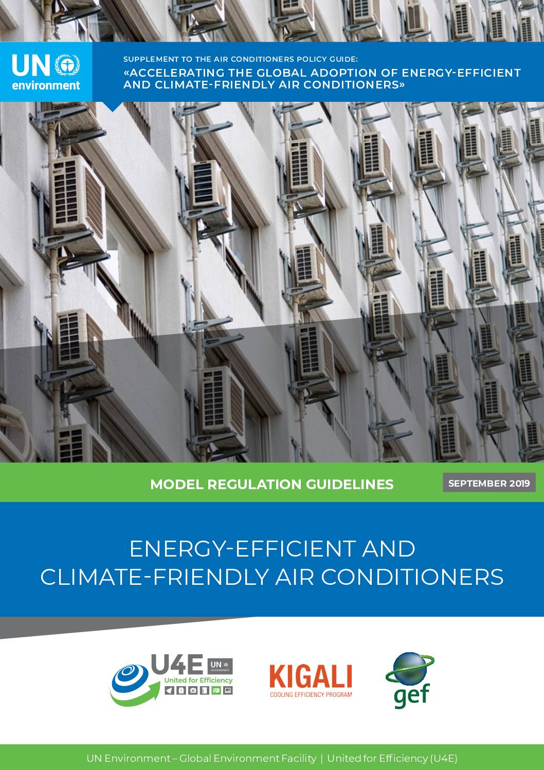 Model Regulation Guidelines For Energy-efficient And Climate-friendly Air Conditioners