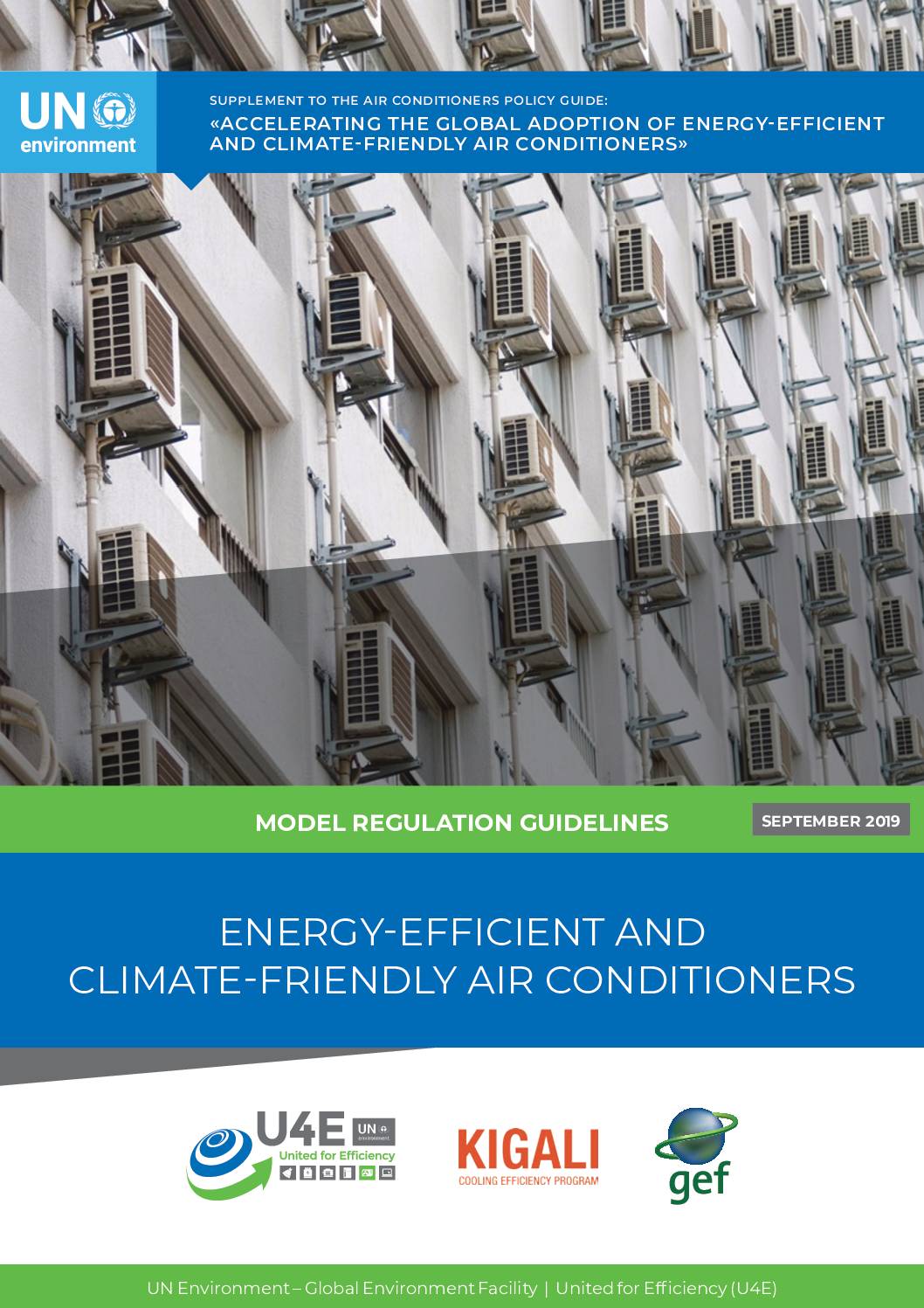 Model Regulation Guidelines For Energy-efficient And Climate-friendly Air Conditioners