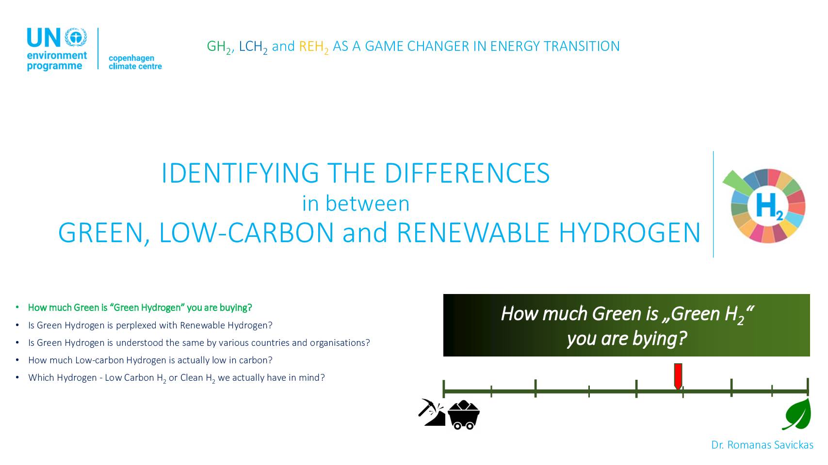 How Green is “Green Hydrogen”? The differences between Green, Low-Carbon and Renewable Hydrogen (Webinar) – 27.04.2023